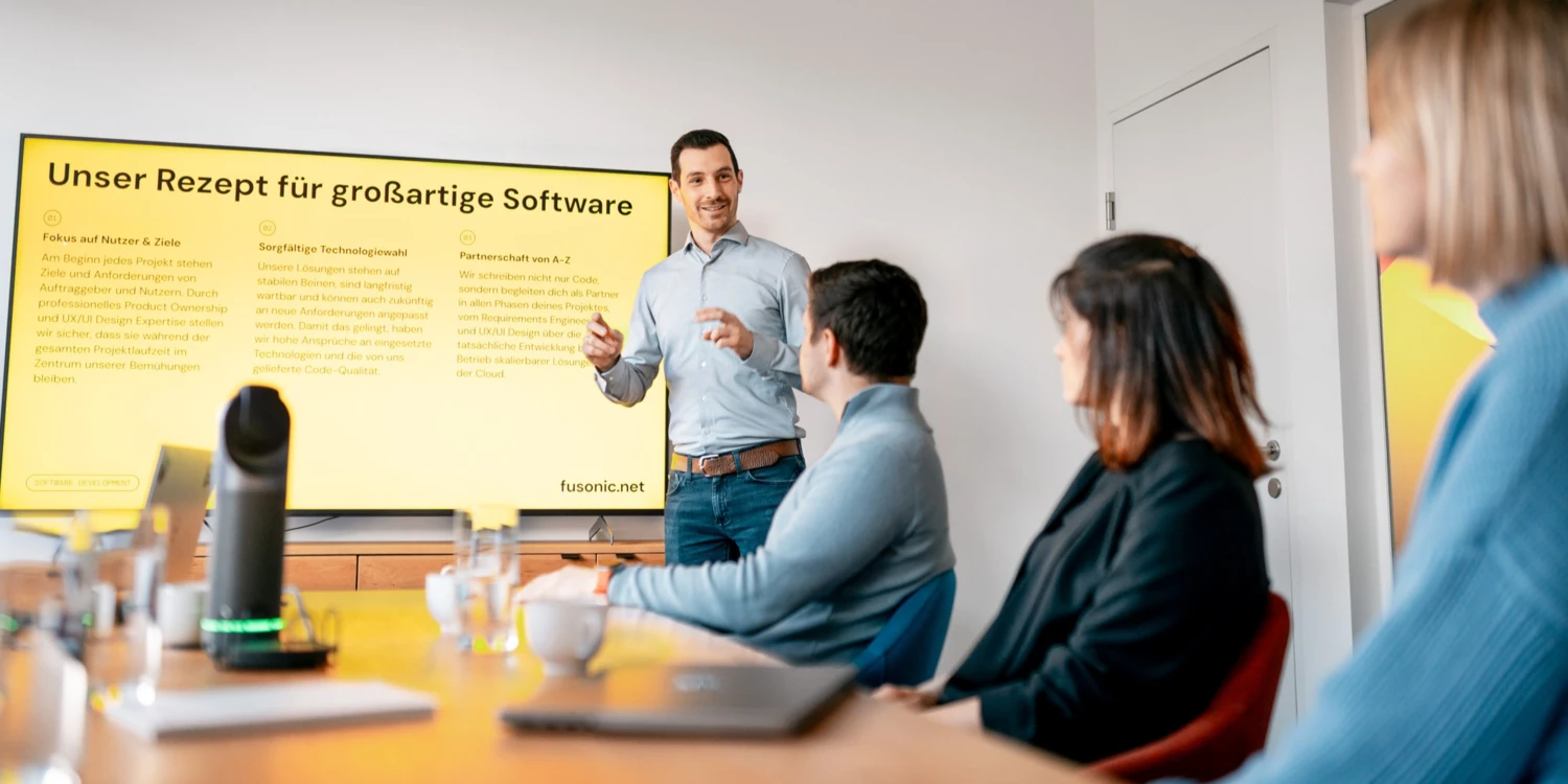 Großartige Software entsteht gesamtheitlich und bringt Business-Ziele, Nutzer und Technologie in Einklang erfolgreiche-software-rezept