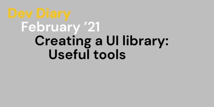 Creating a UI library_Tools Creating a UI library_Tools