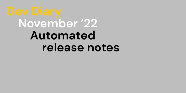 automated release notes