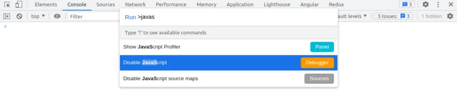 Devtools screenshot Devtools screenshot
